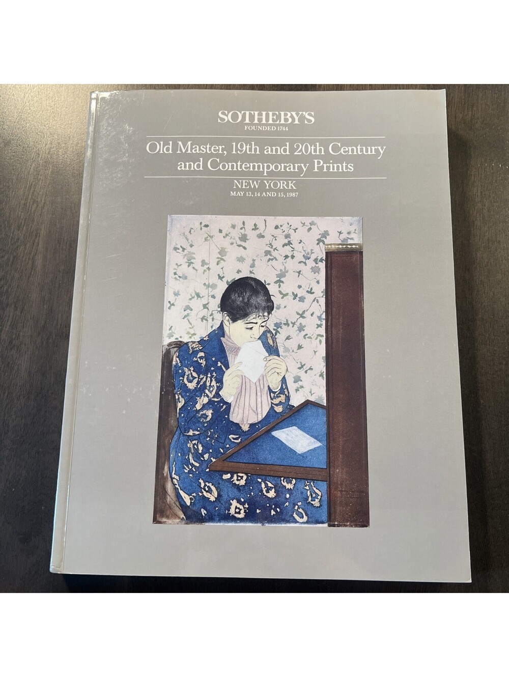 Sotheby's Old Master, 19th and 20th Century and Contemporary.. - NY May 1987